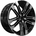 Маленькое фото товара - 8,5*19 5*112 ET33 66,45 PDW 3044 Gloss Black Machine Face. Вариант №1