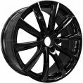 Маленькое фото товара - 8*19 5*120 ET42 74,1 Hengde F1084 Gloss Black. Вариант №1