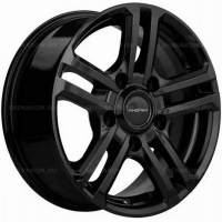 Фото товара - 6,5*16 5*139,7 ET40 98,5 Khomen Wheels KHW1602 Black (Niva 4x4). Вариант №1