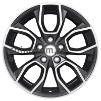 Фото товара - 7*17 5*114,3 ET40 66,1 Khomen Wheels KHW1713 Black-FP. Вариант №1