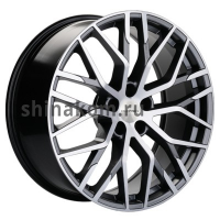Фото товара - 8,5*20 5*108 ET46 63,4 Khomen Wheels KHW2005 Gray-FP (Geely TUGELLA). Вариант №1