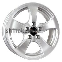 Фото товара - 5,5*14 4*98 ET32 58,6 TechLine 403 Silver. Вариант №1