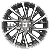 Фото товара - 7,5*18 5*112 ET39 66,6 Khomen Wheels KHW1804 Gray-FP. Вариант №1