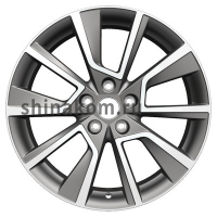 Фото товара - 7*18 5*114,3 ET38 67,1 Khomen Wheels KHW1802 Gray-FP (Outlander). Вариант №1
