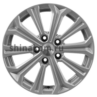 Фото товара - 6,5*16 5*112 ET46 57,1 Khomen Wheels KHW1610 F-Silver (Octavia). Вариант №1