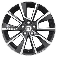 Фото товара - 7*18 5*114,3 ET51 67,1 Khomen Wheels KHW1802 Black-FP (Tucson). Вариант №1