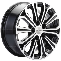 Фото товара - 6,5*16 5*114,3 ET45 60,1 Khomen Wheels KHW1610 Black-FP. Вариант №1