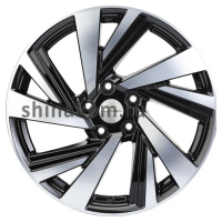 Фото товара - 7,5*18 5*112 ET43 57,1 Khomen Wheels KHW1801 Black-FP. Вариант №1