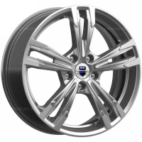 Фото товара - 7*18 5*114,3 ET38 67,1 КиК Karrera Light (КС935) Дарк платинум. Вариант №1