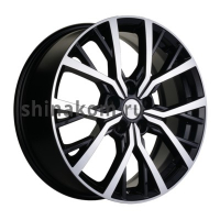 Фото товара - 7*18 5*114,3 ET48,5 67,1 Khomen Wheels KHW1806 Black-FP (Sportage). Вариант №1