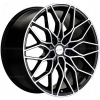 Фото товара - 8,5*19 5*114,3 ET30 60,1 Khomen Wheels KHW1902 Black-FP (RX/NX). Вариант №1