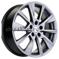 Фото товара - 7*18 5*114,3 ET50 54,1 Khomen Wheels KHW1802 Gray (Coolray). Вариант №1