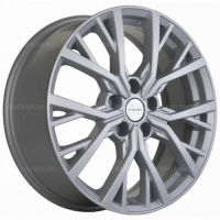 Фото товара - 7*18 5*112 ET43 57,1 Khomen Wheels KHW1806 F-Silver. Вариант №1