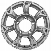 Фото товара - 5,5*15 5*139,7 ET5 108,1 Khomen Wheels KHW1505 F-Silver. Вариант №1