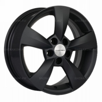 Фото товара - 6*15 5*100 ET38 57,1 Khomen Wheels KHW1504 Black Matt (Rapid). Вариант №1