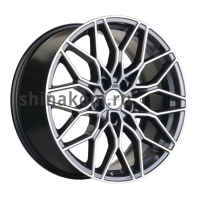 Фото товара - 9,5*19 5*112 ET40 66,6 Khomen Wheels KHW1902 Gray-FP. Вариант №1