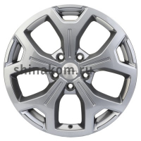 Фото товара - 6,5*17 5*108 ET33 60,1 Khomen Wheels KHW1710 Gray. Вариант №1