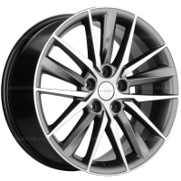 Фото товара - 8*18 5*114,3 ET40 64,1 Khomen Wheels KHW1807 Gray-FP (Haval F7/F7x). Вариант №1