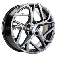 Фото товара - 7*17 5*114,3 ET45 60,1 Khomen Wheels KHW1716 Gray-FP. Вариант №1