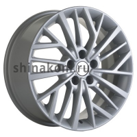 Фото товара - 7*17 5*110 ET46 63,3 Khomen Wheels KHW1717 F-Silver (Changan CS35/CS35 Pro). Вариант №1