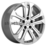 Фото товара - 7*18 5*114,3 ET35 60,1 Khomen Wheels KHW1803 F-Silver-FP (RAV4). Вариант №1