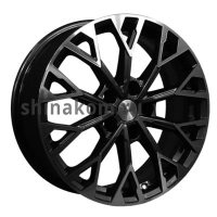 Фото товара - 7*17 5*108 ET40 54,1 Khomen Wheels KHW1718 Gray-FP (Jac/Москвич 3). Вариант №1