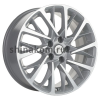 Фото товара - 7,5*18 5*114,3 ET45 60,1 Khomen Wheels KHW1804 F-Silver-FP (Geely Atlas/Atlas Pro/Lifan Myway). Вариант №1