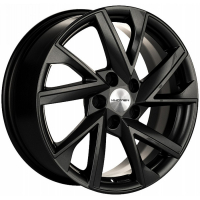 Фото товара - 7*17 5*108 ET40 54,1 Khomen Wheels KHW1714 Black (Jac/Москвич 3). Вариант №1