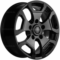 Фото товара - 6,5*17 5*139,7 ET40 98,5 Khomen Wheels KHW1725 Black. Вариант №1