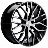 Фото товара - 8,5*20 5*120 ET41,5 66,1 Khomen Wheels KHW2005 Black-FP (Voyah Dream). Вариант №1