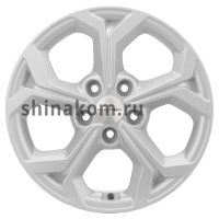 Фото товара - 6,5*16 5*114,3 ET46 67,1 Khomen Wheels KHW1606 F-Silver. Вариант №1