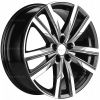 Фото товара - 7,5*19 5*114,3 ET35 60,1 Khomen Wheels KHW1905 Gray-FP (Changan Uni-K). Вариант №1