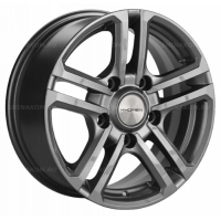 Фото товара - 6,5*16 5*139,7 ET40 98,5 Khomen Wheels KHW1602 Gray-FP (Niva 4x4). Вариант №1