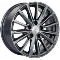 Фото товара - 6,5*16 5*108 ET43 65,1 Khomen Wheels KHW1611 Gray. Вариант №1