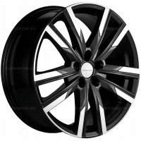 Фото товара - 7,5*19 5*120 ET41 59,5 Khomen Wheels KHW1905 Black-FP. Вариант №1