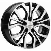 Фото товара - 6,5*16 5*114,3 ET45 60,1 Khomen Wheels KHW1608 Black-FP (Toyota/Suzuki). Вариант №1