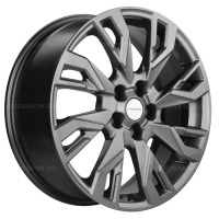 Фото товара - 7*18 5*114,3 ET38 67,1 Khomen Wheels KHW1809 Gray (Outlander). Вариант №1
