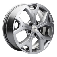 Фото товара - 6,5*17 5*120 ET60 65,1 Khomen Wheels KHW1710(2) Gray (VW Multivan). Вариант №1