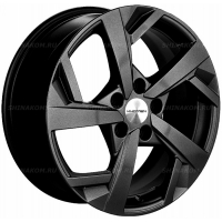 Фото товара - 7*17 5*110 ET46 63,3 Khomen Wheels KHW1713 Black. Вариант №1