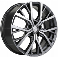 Фото товара - 7*18 5*114,3 ET40 66,5 Khomen Wheels KHW1806 Gray-FP. Вариант №1
