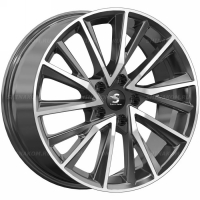 Фото товара - 7,5*18 5*108 ET36 65,1 Premium Series КР010 Diamond Black Gris. Вариант №1