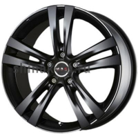 Фото товара - 7*17 5*114,3 ET40 76 MAK Zenith Matt Black. Вариант №1