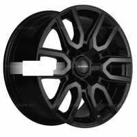 Фото товара - 8*17 6*139,7 ET50 92,5 Khomen Wheels KHW1723 Black (Hyundai H-1/Staria). Вариант №1