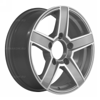 Фото товара - 6,5*16 5*139,7 ET40 98,5 Khomen Wheels KHW1614 F-Silver-FP (Niva 4x4). Вариант №1