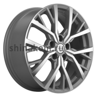 Фото товара - 7*18 5*114,3 ET45 67,1 Khomen Wheels KHW1806 F-Silver-FP. Вариант №1