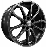 Фото товара - 7*18 5*114,3 ET53 54,1 Khomen Wheels KHW1816 Gray-FP. Вариант №1