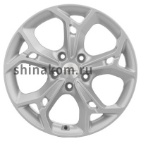 Фото товара - 7*17 5*114,3 ET40 66,1 Khomen Wheels KHW1702 F-Silver (Qashqai). Вариант №1