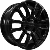 Фото товара - 5,5*14 4*100 ET43 67,1 Khomen Wheels KHW1406 Black. Вариант №1