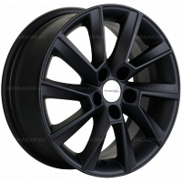 Фото товара - 6*15 5*105 ET39 56,6 Khomen Wheels KHW1507 Black (Aveo). Вариант №1