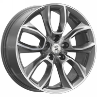 Фото товара - 7*18 5*114,3 ET45 67,1 Premium Series КР001 Diamond Gloss Graphite. Вариант №1